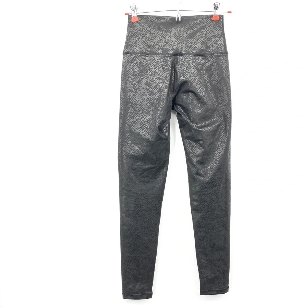 Offline Aerie American Eagle Women Small Pants Leggings‎ Black Shine High Rise